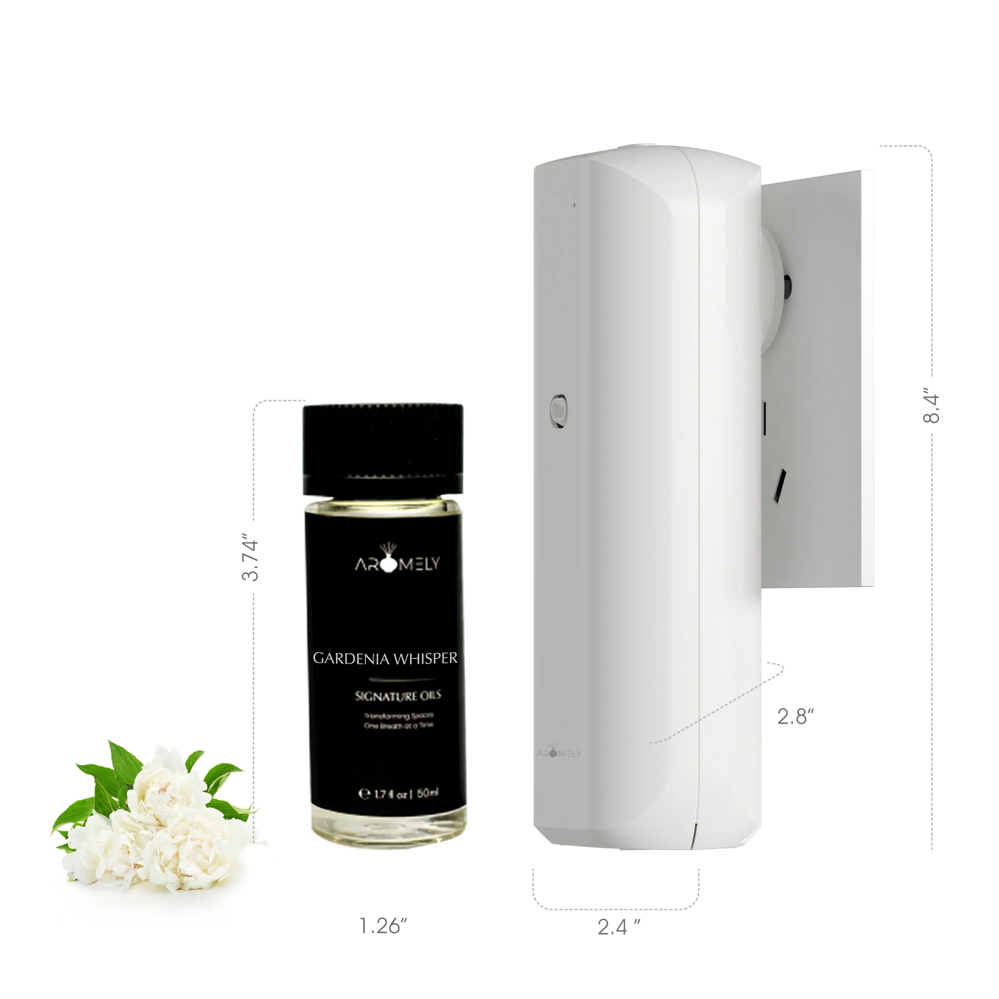 Aro Bliss Diffuser & Gardenia Whisper (50ml) Bundle - Image 3