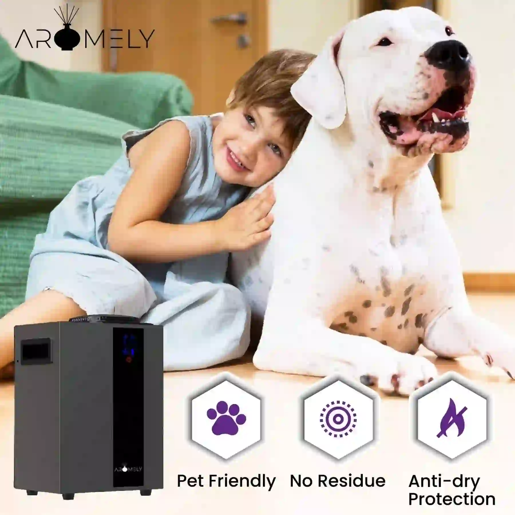 ARO PRO Smart HVAC Scent Diffuser Up to 4,000 Sqft - Bluetooth & Waterless - Image 8