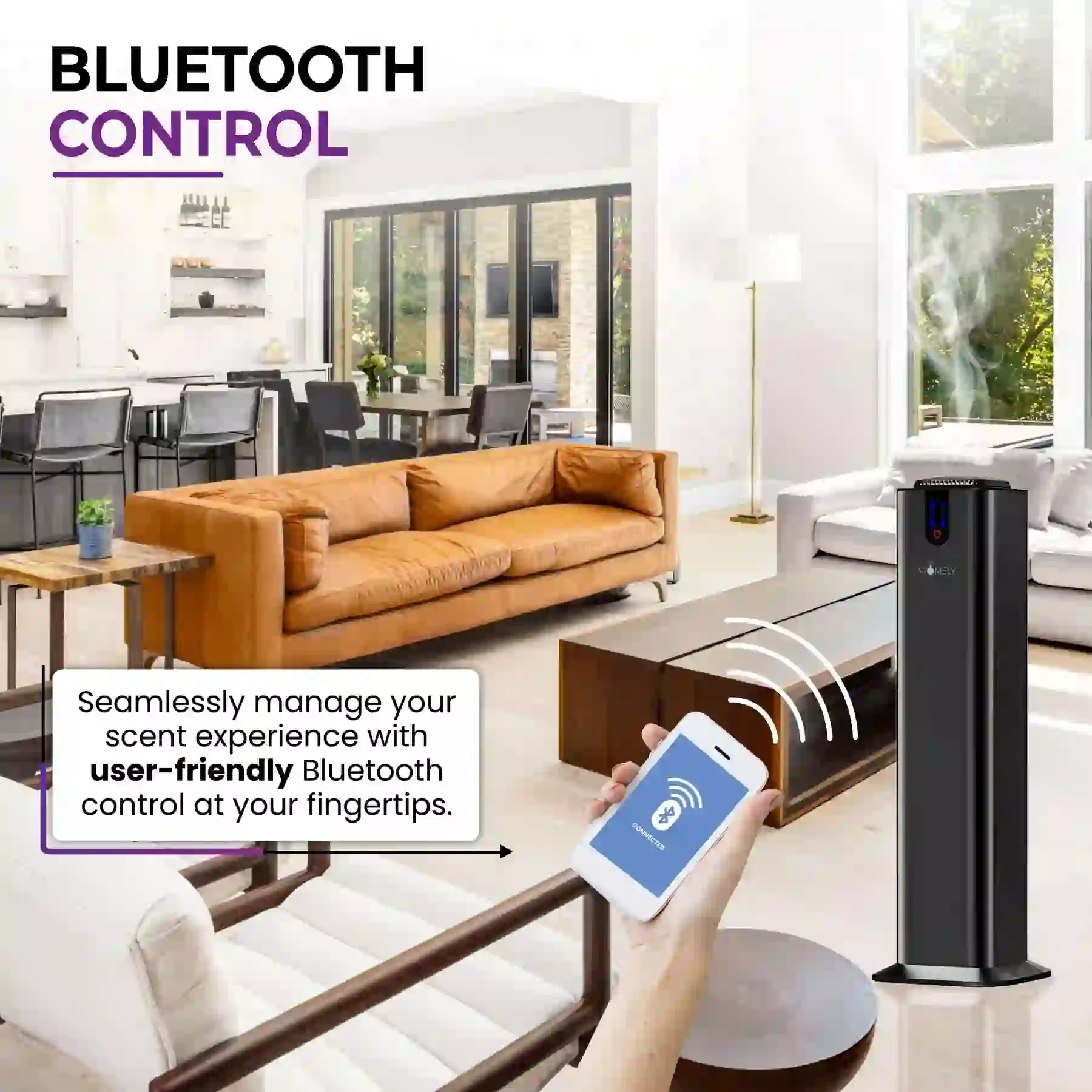 ARO TOWER - Smart Scent Diffuser for Home, Office & SPA Up To 3,000 Sqft. (Open Areas) - Image 13