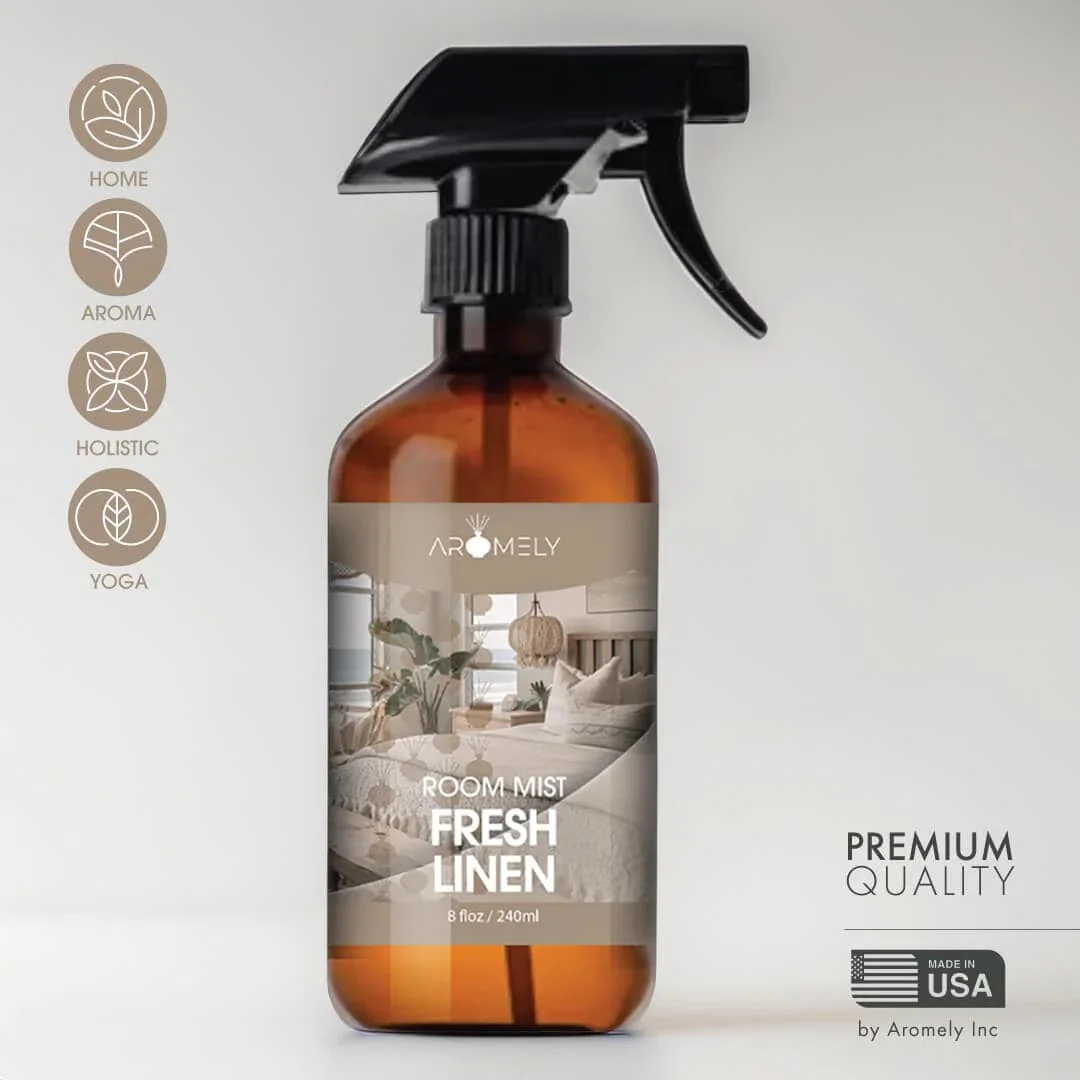 Aromely Room & Air Spray – 8FlOz (236ml), Made in USA - Image 4