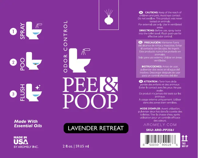 Aromely Toilet Odor Control – Before-You-Go Spray – 2oz (60ml) - Image 9
