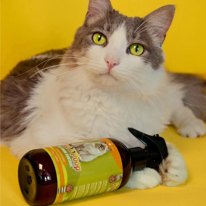 Pee & Poo Cat Odor Eliminator Spray 16oz(460ml) - VALUE PACK - Image 3